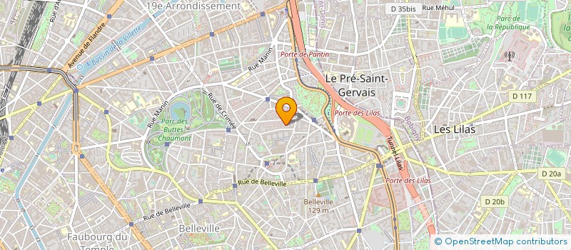 localisation de l'entreprise MATERIEL MODERNE  PARIS