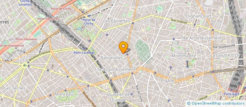 localisation de l'entreprise MATERIEL PIERRE LORRANN à PARIS