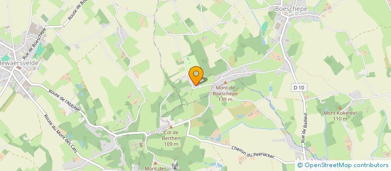 localisation de l'entreprise MATERIEL THERMIQUE DES FLANDRES à BOESCHEPE