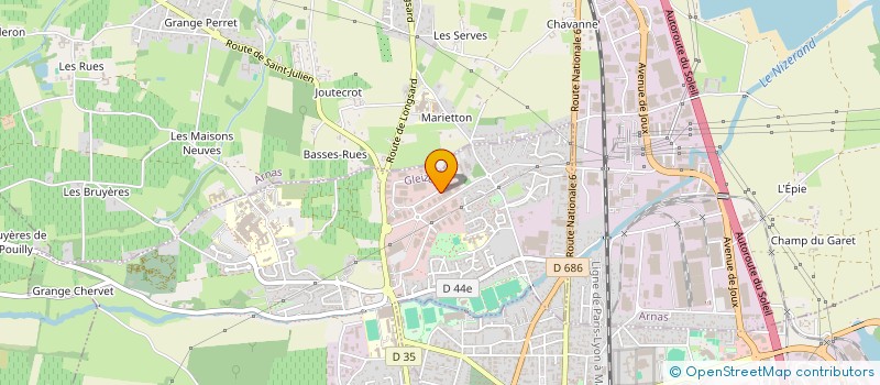 localisation de l'entreprise MATERIEL-VELO.COM VAL D'OISE à GLEIZE