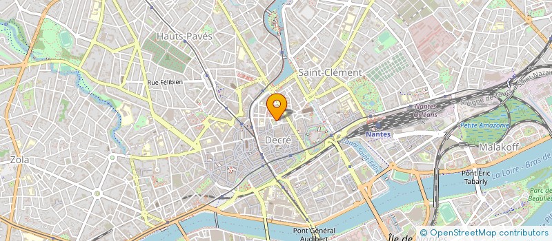 localisation de l'entreprise MATERIELS COMPTABILITE GESTION à NANTES
