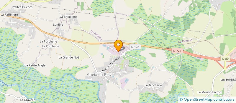 localisation de l'entreprise MATERIELS CONSEILS NETTOYAGE SERVICES à CHEIX-EN-RETZ