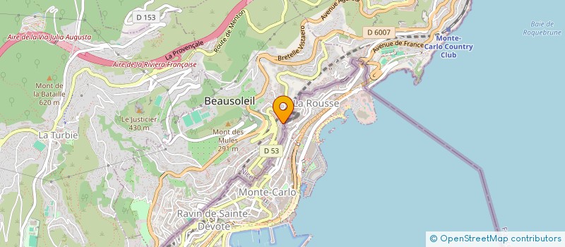 localisation de l'entreprise MATERIELS DE TP à BEAUSOLEIL