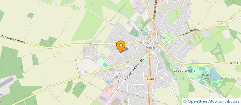 localisation de l'entreprise MATERIELS DU CHER  AUBIGNY-SUR-NERE