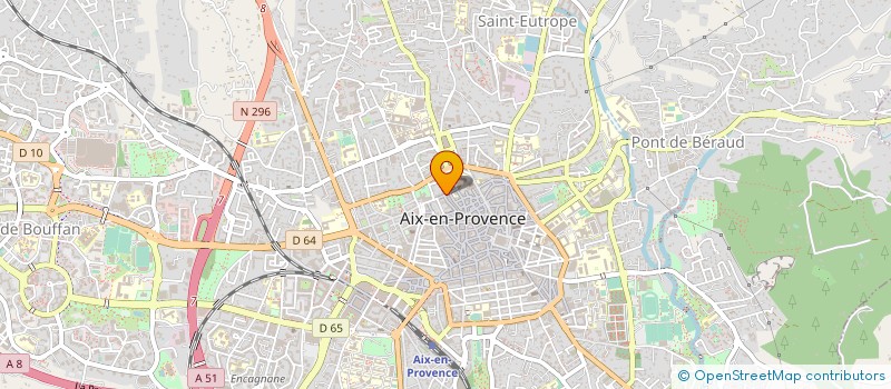 localisation de l'entreprise MATERIELS EN GROS POUR LE SANITAIRE à AIX-EN-PROVENCE