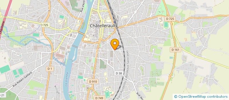 localisation de l'entreprise MATERIELS ET SERVICES POUR L'INDUSTRIE ET L'ENVIRONNEMENT, PAR ABREVIATION MSIE à CHATELLERAULT