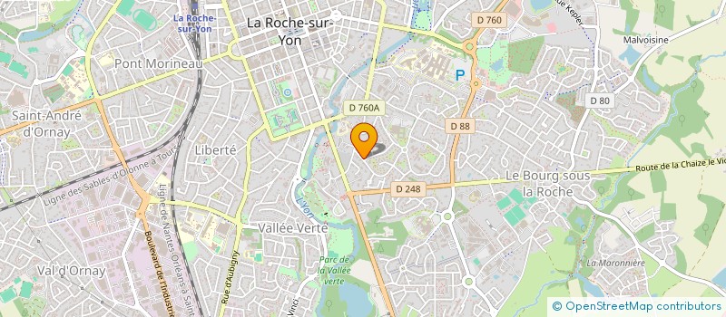 localisation de l'entreprise MATERIELS ET TECHNIQUES DE NETTOYAGE à LA ROCHE-SUR-YON