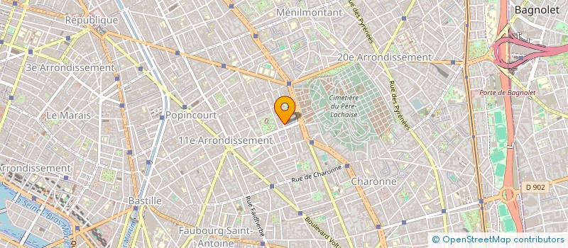 localisation de l'entreprise MATERIELS JULIEN PONCET  PARIS