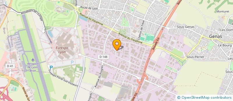 localisation de l'entreprise MATERIELS SERVICES RHONE ALPES à CHASSIEU