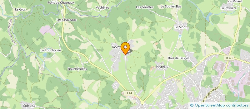 localisation de l'entreprise MATERIELS TRAVAUX PUBLICS CHALUMEAU LOCATION  SAINT-PAL-DE-MONS