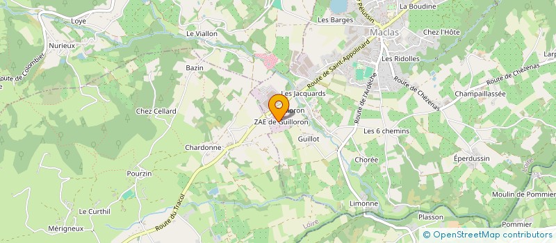 localisation de l'entreprise MATERIOPLUS à YSSINGEAUX