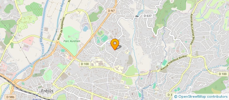 localisation de l'entreprise MATERMORPHOSE à FREJUS