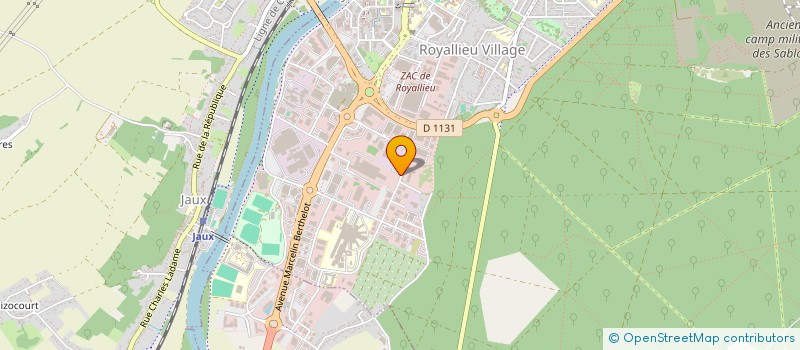 localisation de l'entreprise MATERNA OPERATIONS à COMPIEGNE
