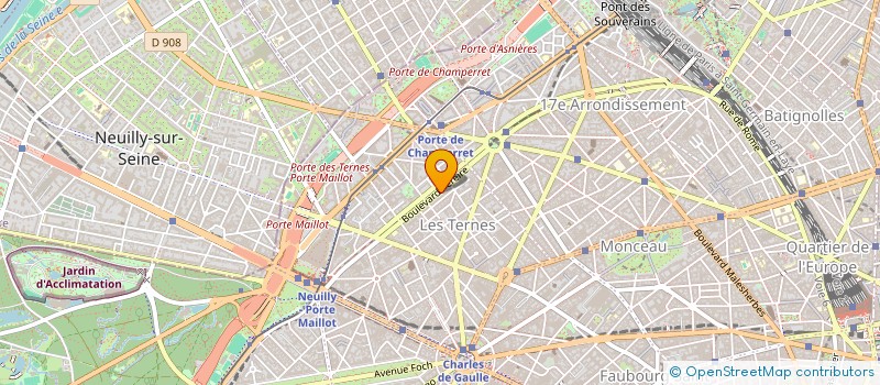 localisation de l'entreprise MATERNELLE 17  PARIS