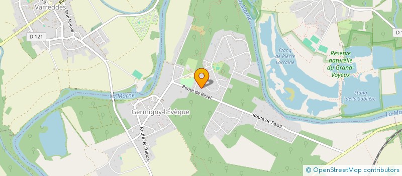 localisation de l'entreprise MATERNYTIA  GERMIGNY-L'EVEQUE