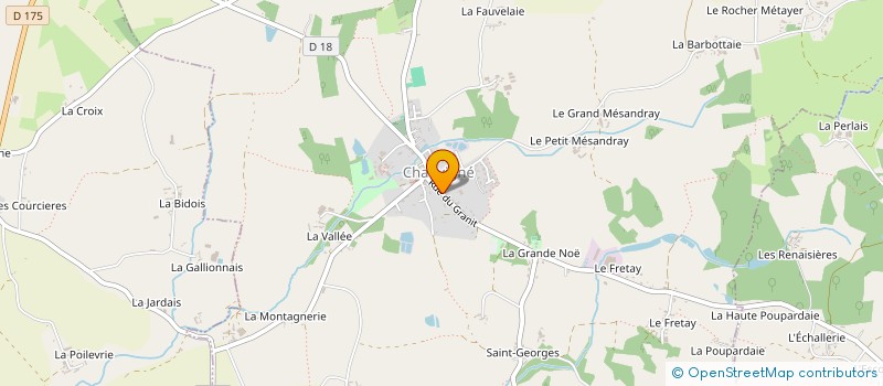 localisation de l'entreprise MATERRA  CHAUVIGNE