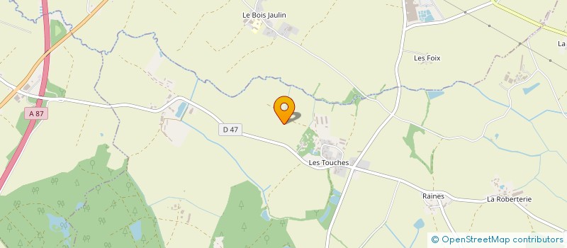 localisation de l'entreprise MATESSART  ESSARTS-EN-BOCAGE