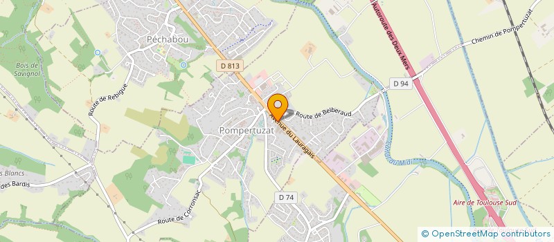 localisation de l'entreprise MATESTRO  POMPERTUZAT