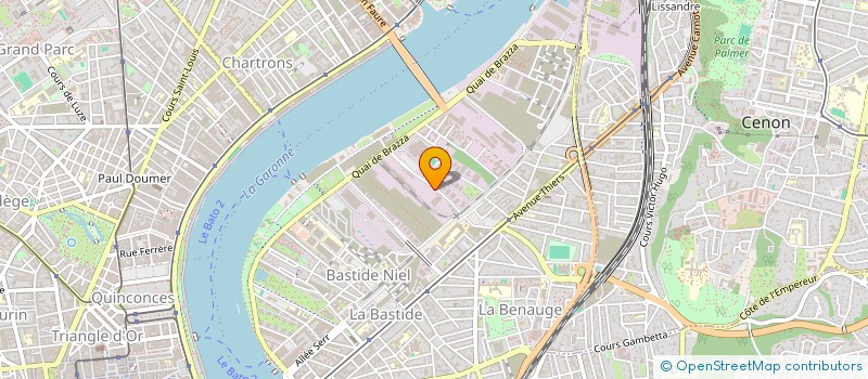 localisation de l'entreprise MATET COMBEAUD  BORDEAUX