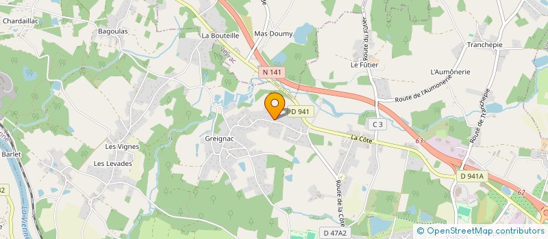 localisation de l'entreprise MATEUS LOC  VERNEUIL-SUR-VIENNE