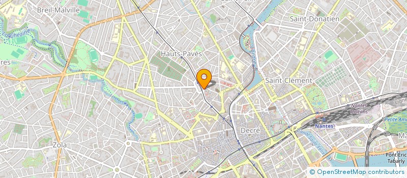 localisation de l'entreprise MATEVA à NANTES