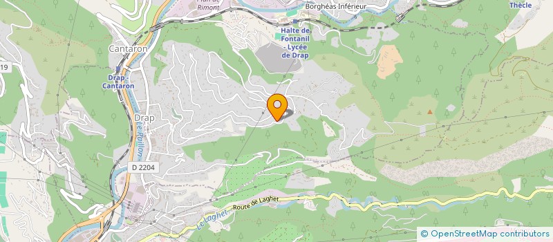 localisation de l'entreprise MATEVA  DRAP