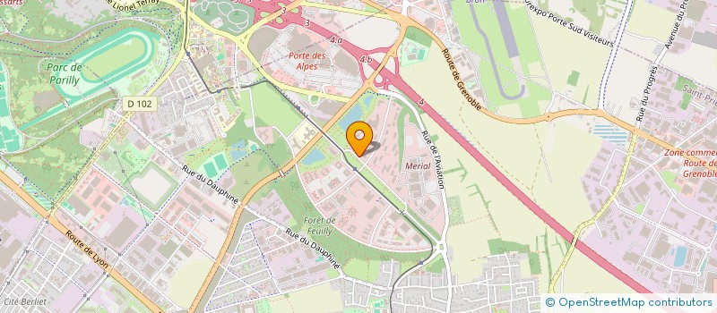 localisation de l'entreprise MATEX  SAINT-PRIEST