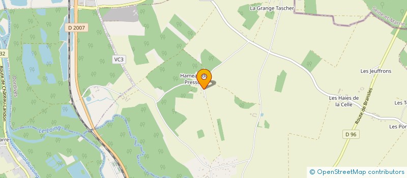 localisation de l'entreprise MATEX SECURITE à INGRE