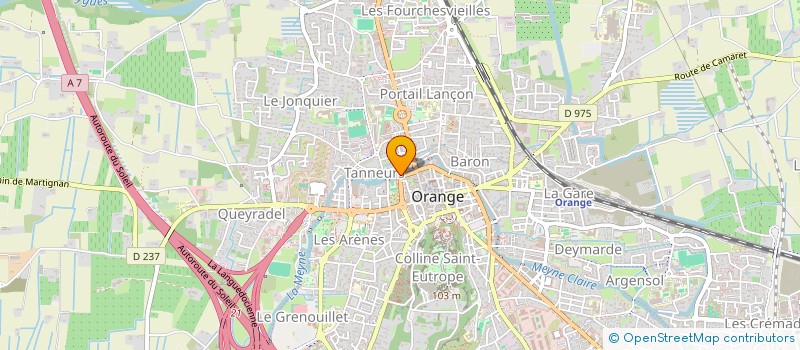 localisation de l'entreprise MATEXCHANGE à ORANGE