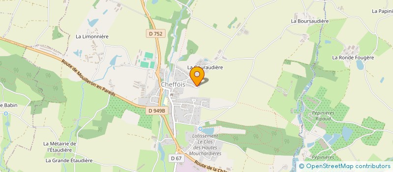 localisation de l'entreprise MATEXPERT à CHEFFOIS