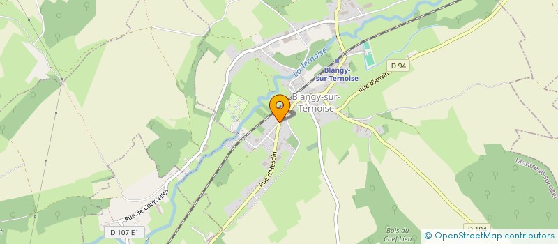 localisation de l'entreprise MATGAU  BLANGY-SUR-TERNOISE