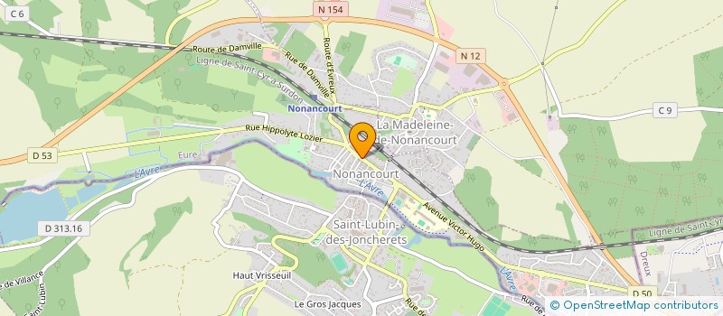 localisation de l'entreprise MATGEO  NONANCOURT