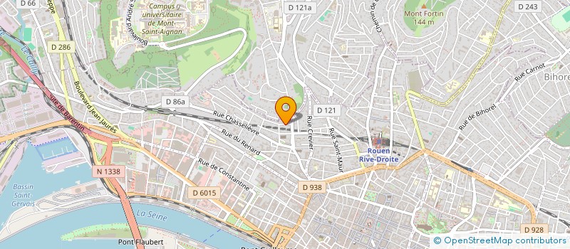 localisation de l'entreprise MATGUITRI à ROUEN