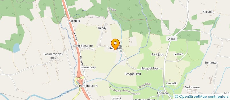 localisation de l'entreprise MATGYVER  LOCMARIA-GRAND-CHAMP