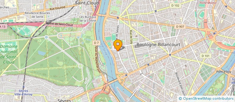 localisation de l'entreprise MATH&GUI à BOULOGNE-BILLANCOURT