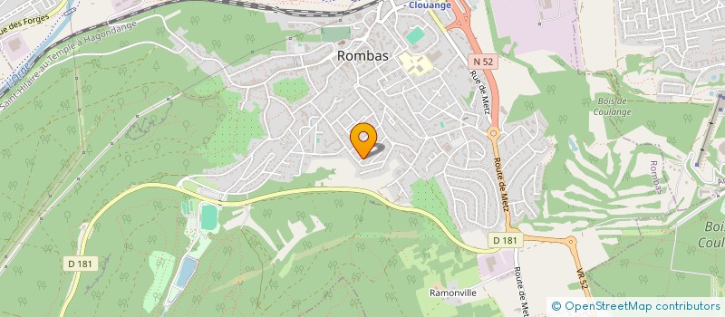 localisation de l'entreprise MATH HOME GARDEN  ROMBAS