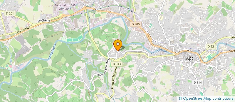 localisation de l'entreprise MATH LAV  APT