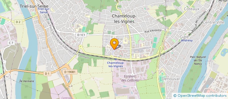 localisation de l'entreprise MATH SECURITE PLUS  CHANTELOUP-LES-VIGNES