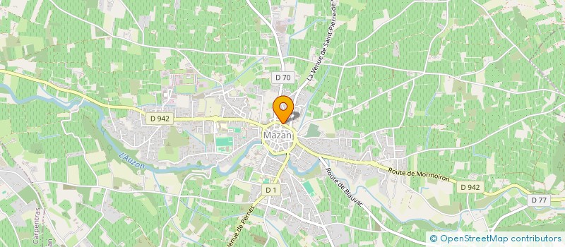 localisation de l'entreprise MATH SUD  MAZAN