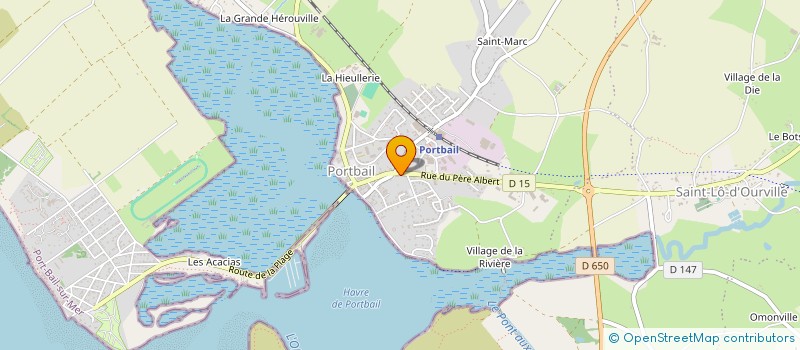 localisation de l'entreprise MATHAD  PORT-BAIL-SUR-MER