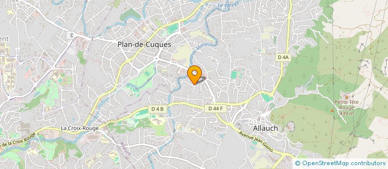 localisation de l'entreprise MATHAIS  ALLAUCH