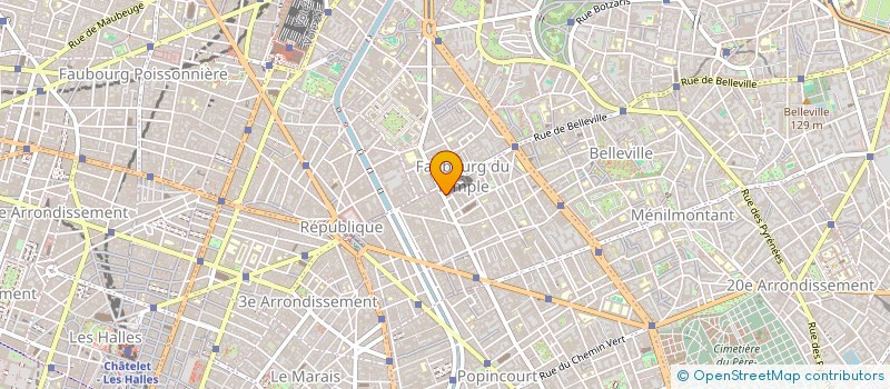 localisation de l'entreprise MATHAIS INDUSTRIES  PARIS