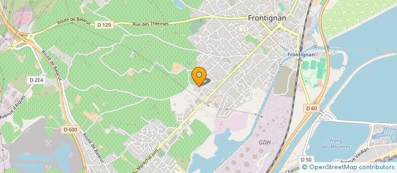 localisation de l'entreprise MATHALEX à FRONTIGNAN