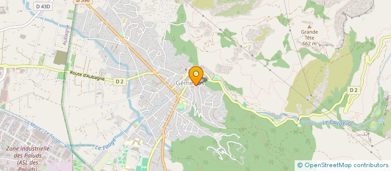 localisation de l'entreprise MATHALY.MS  GEMENOS