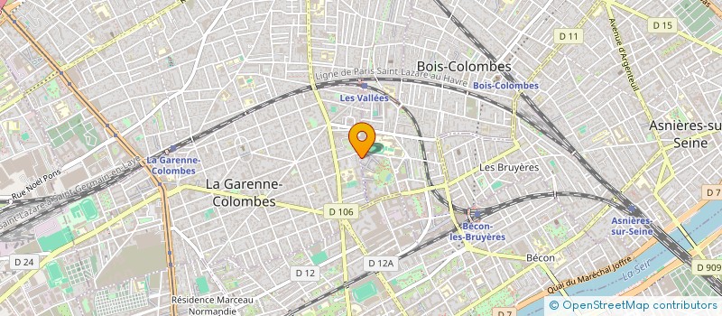 localisation de l'entreprise MATHARIE à BOIS-COLOMBES