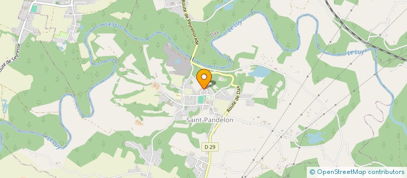 localisation de l'entreprise MATHAUBU  SAINT-PANDELON