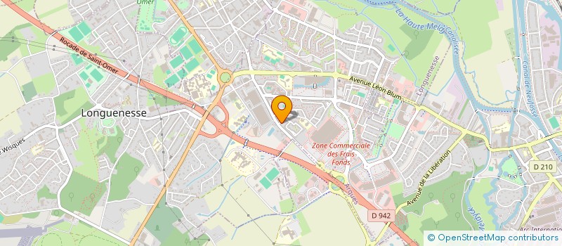 localisation de l'entreprise MATHAXSA  LONGUENESSE