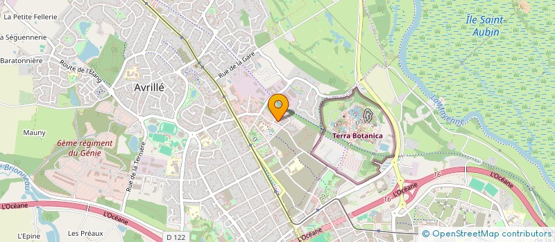 localisation de l'entreprise MATHE à AVRILLE