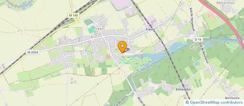 localisation de l'entreprise MATHE IMMO à FRETIN