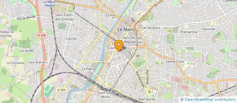 localisation de l'entreprise MATHE TRADING à LE MANS